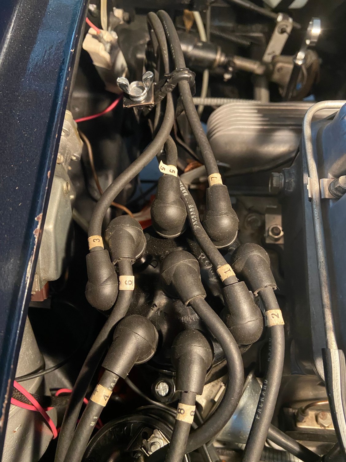 C2 Spark plug wire / Distributor cap think I’m confused