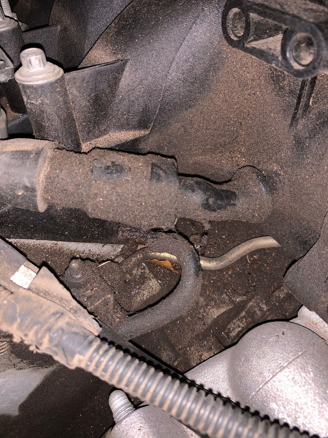 Tiny amount of smoke coming out of dipstick tube. Video included