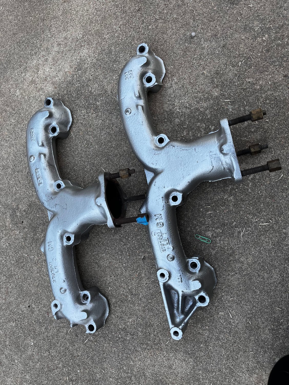 1962? Exhaust manifold, identification please. CorvetteForum Chevrolet Corvette Forum Discussion