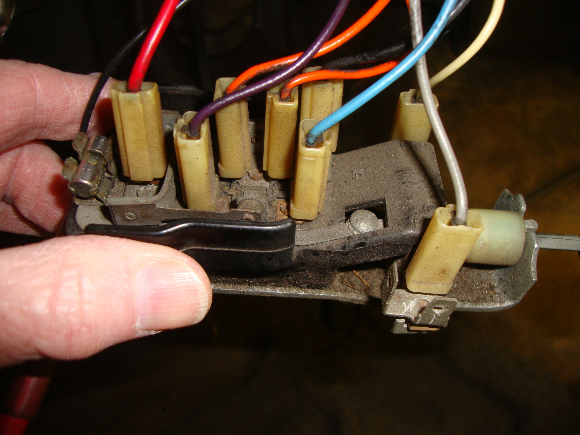 C1 1957 headlight switch wiring picture - CorvetteForum - Chevrolet