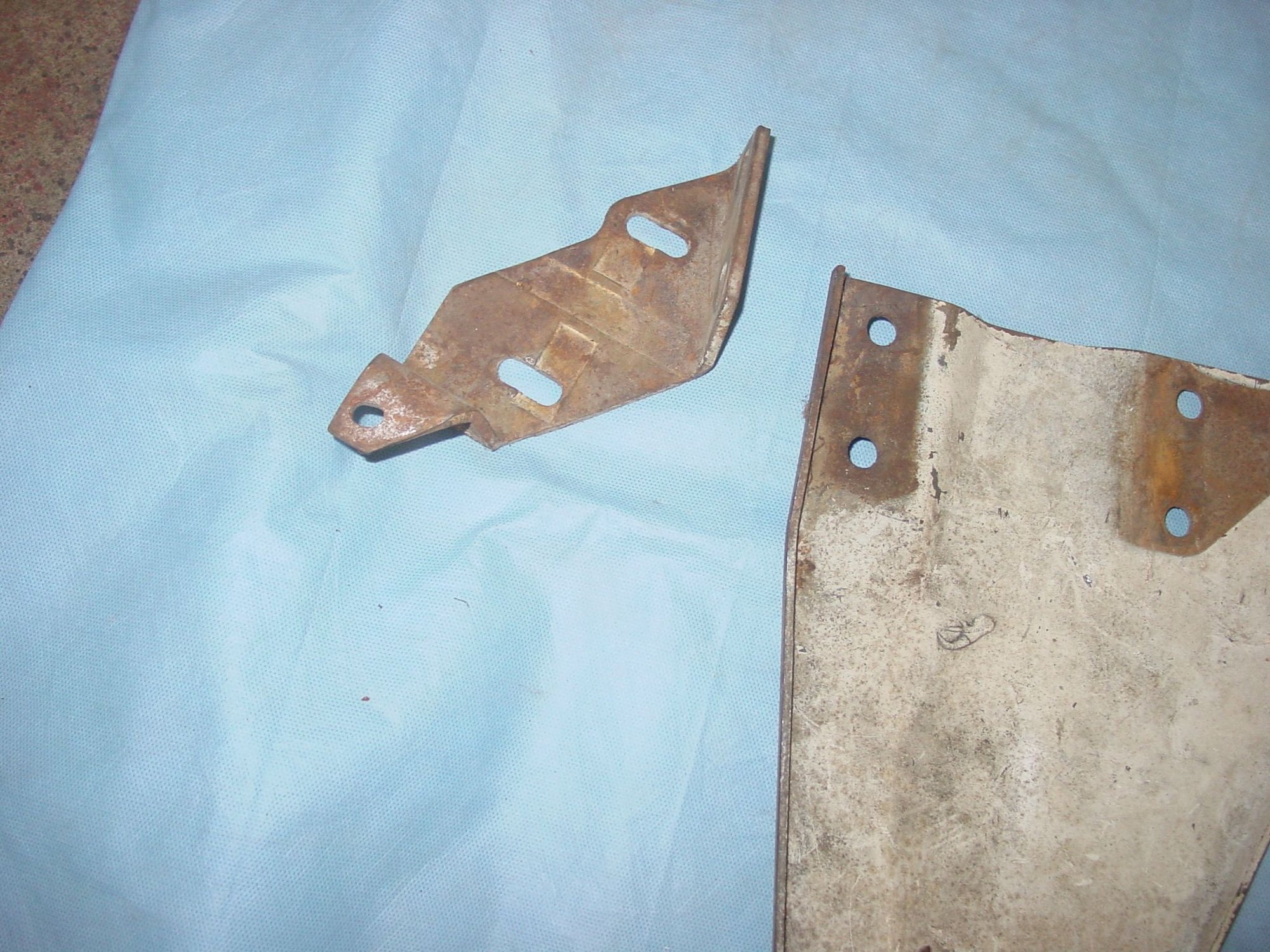 FS (For Sale) Convertible Top Brackets Passenger Side 56 thru 62 ...