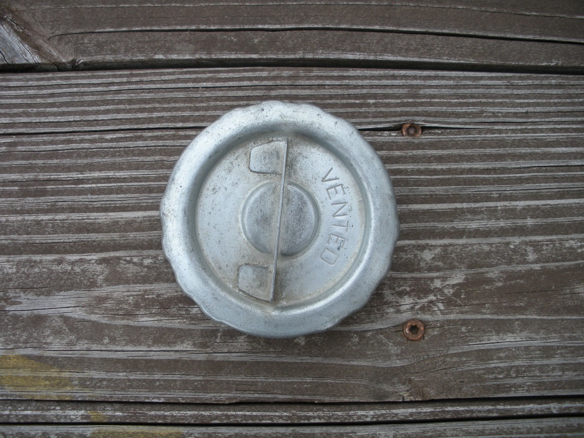 FS vintage take off 19631969 Corvette SMC logo vented Gas Cap CorvetteForum Chevrolet