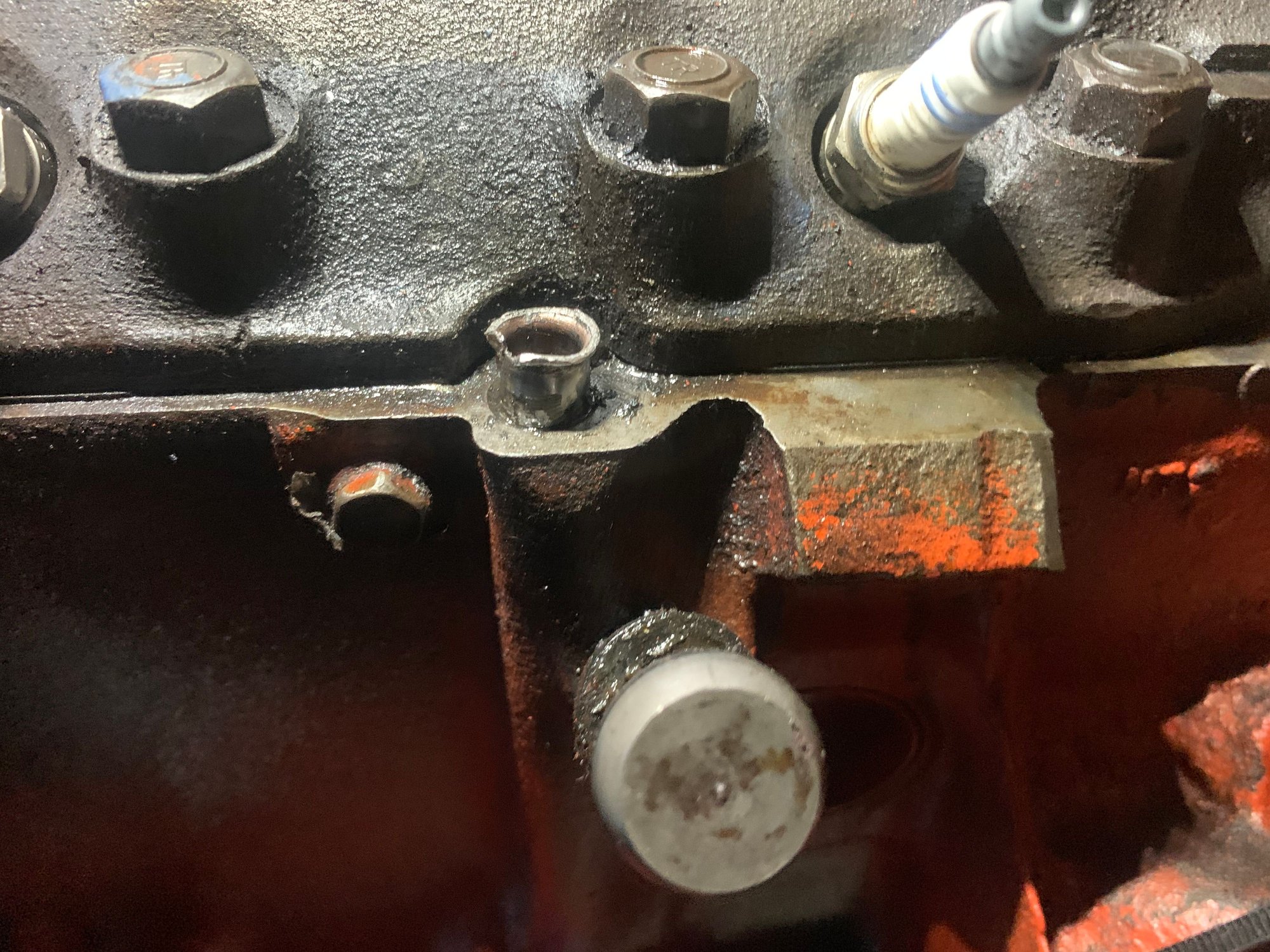 Broken dipstick tube extraction CorvetteForum Chevrolet Corvette