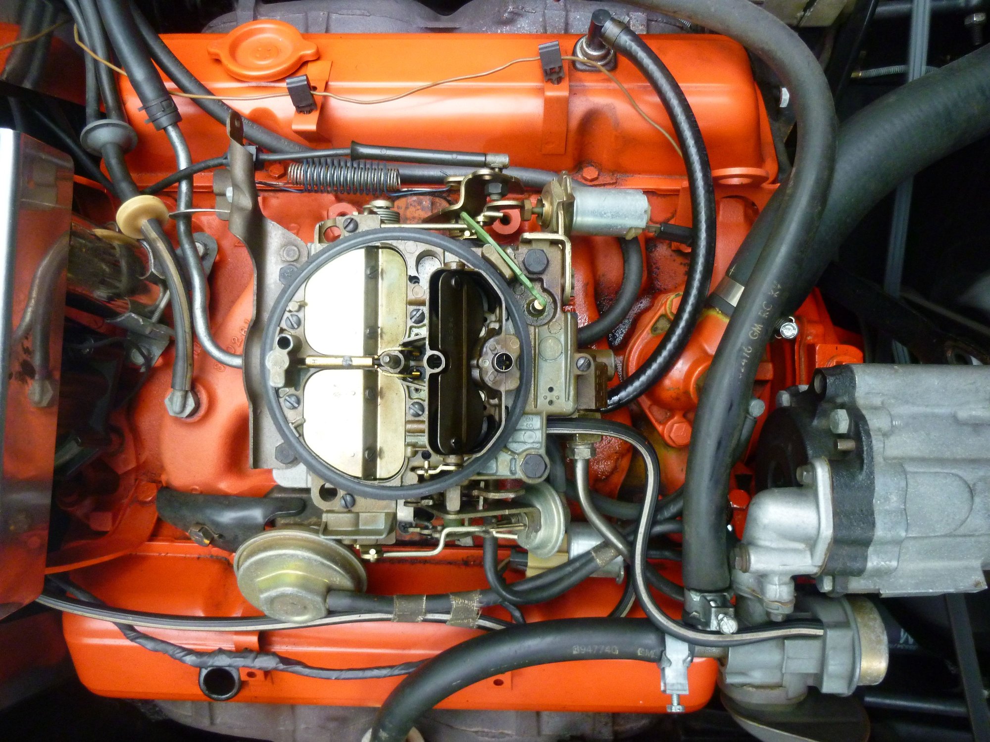 73 Rochester quad carb vacuum lines CorvetteForum Chevrolet