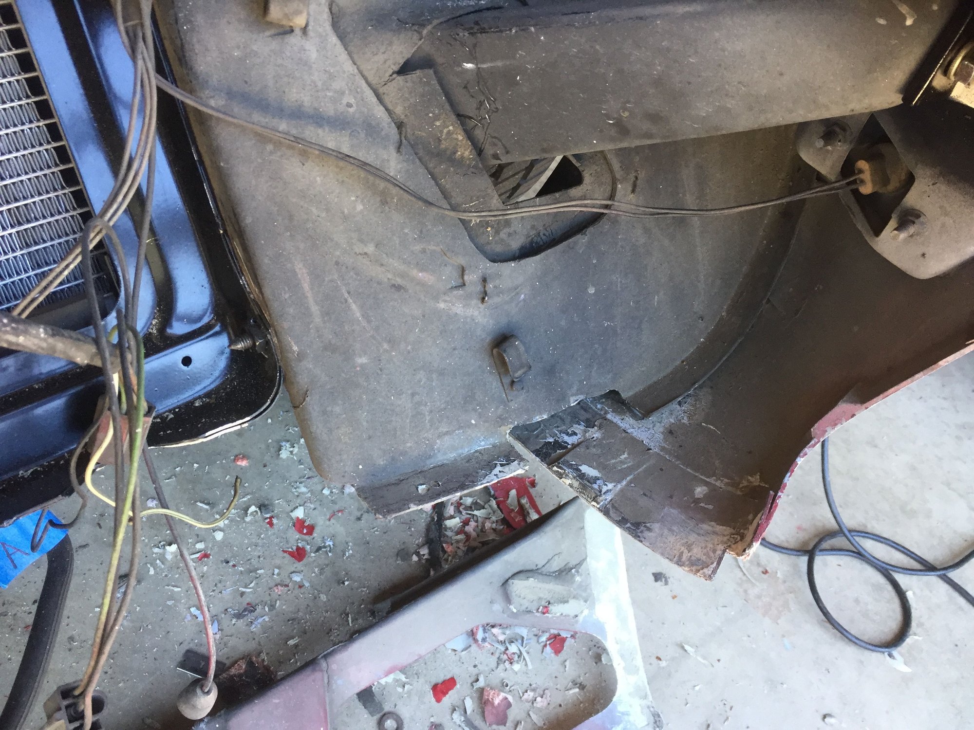 Reattach Fender to Inner Skirt CorvetteForum Chevrolet Corvette