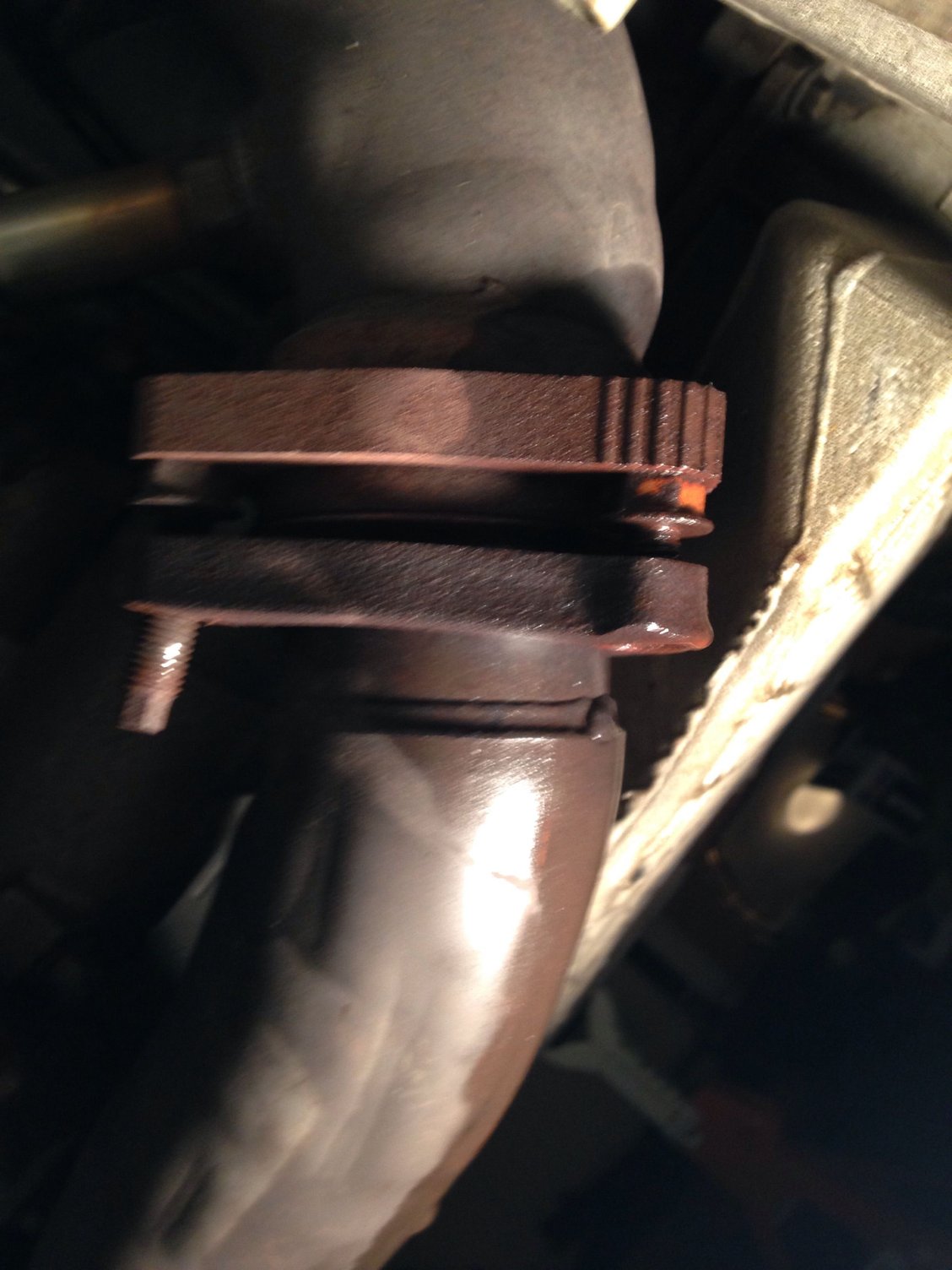 I broke off exhaust stud CorvetteForum Chevrolet Corvette Forum