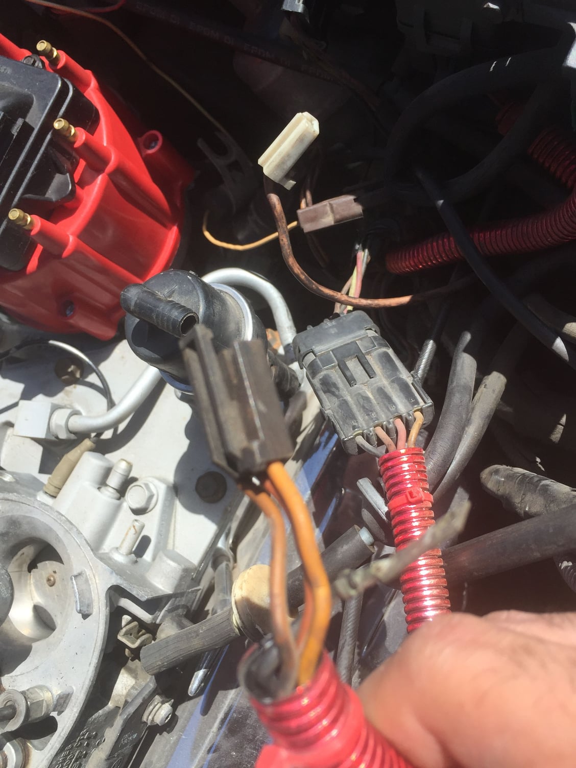 For some reason can't locate these wires in my manual! - CorvetteForum