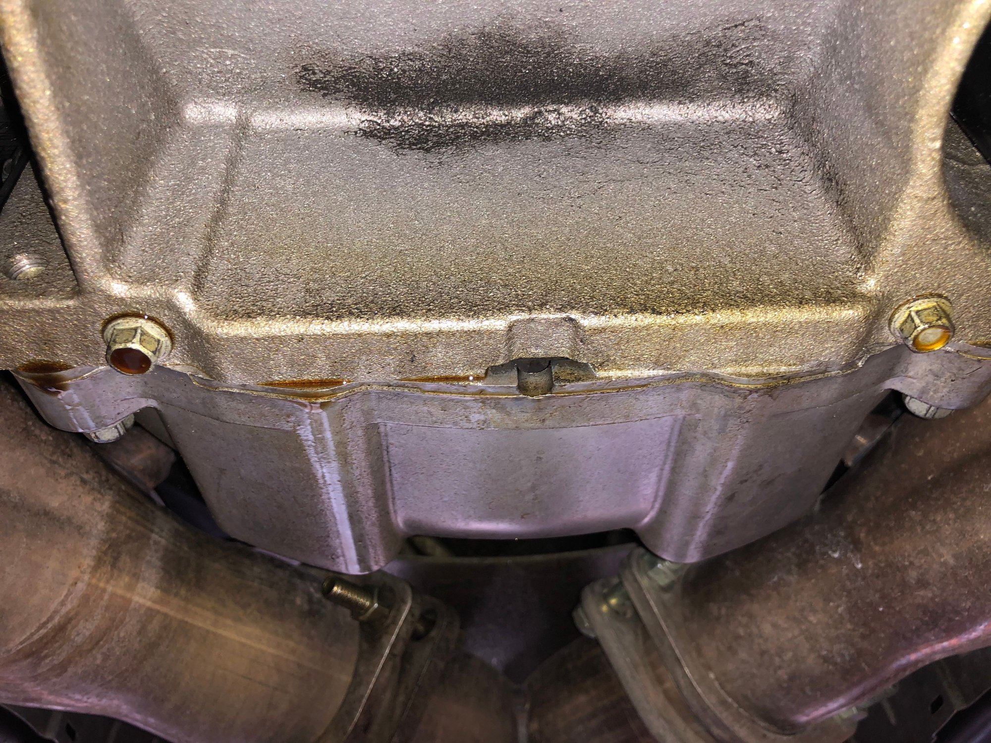 Z06 LS7 rear main seal or oil pan gasket leak? CorvetteForum
