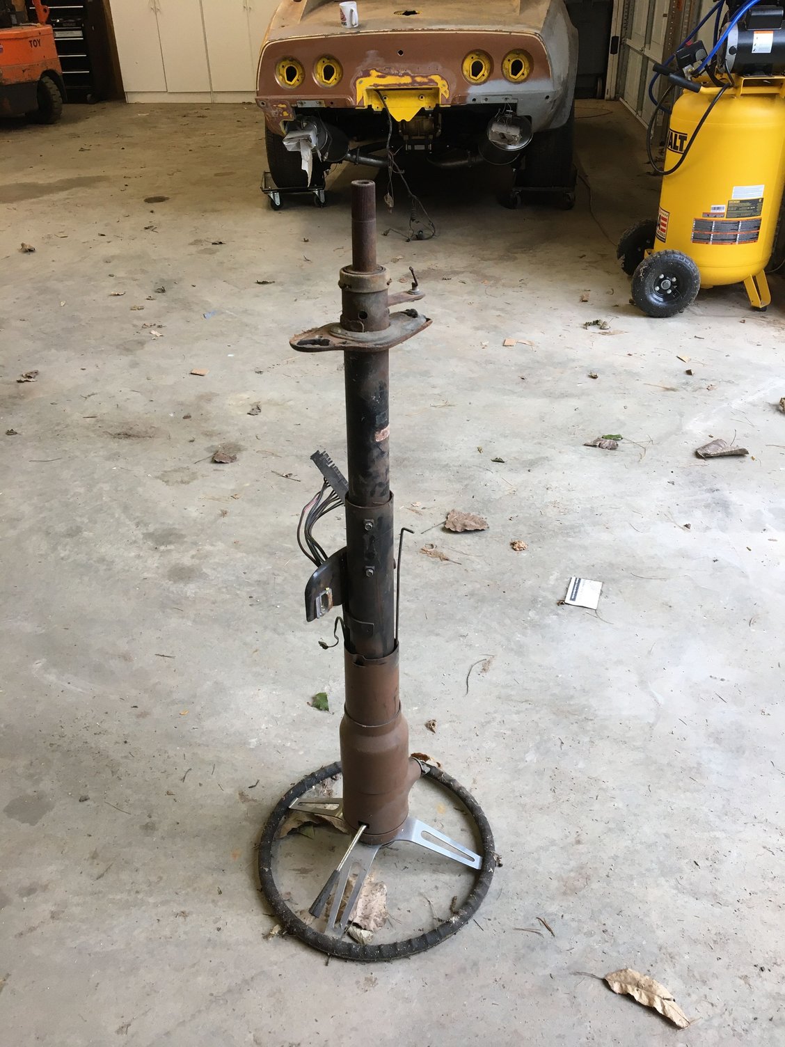 Shortening steering column for conversion CorvetteForum Chevrolet Corvette Forum