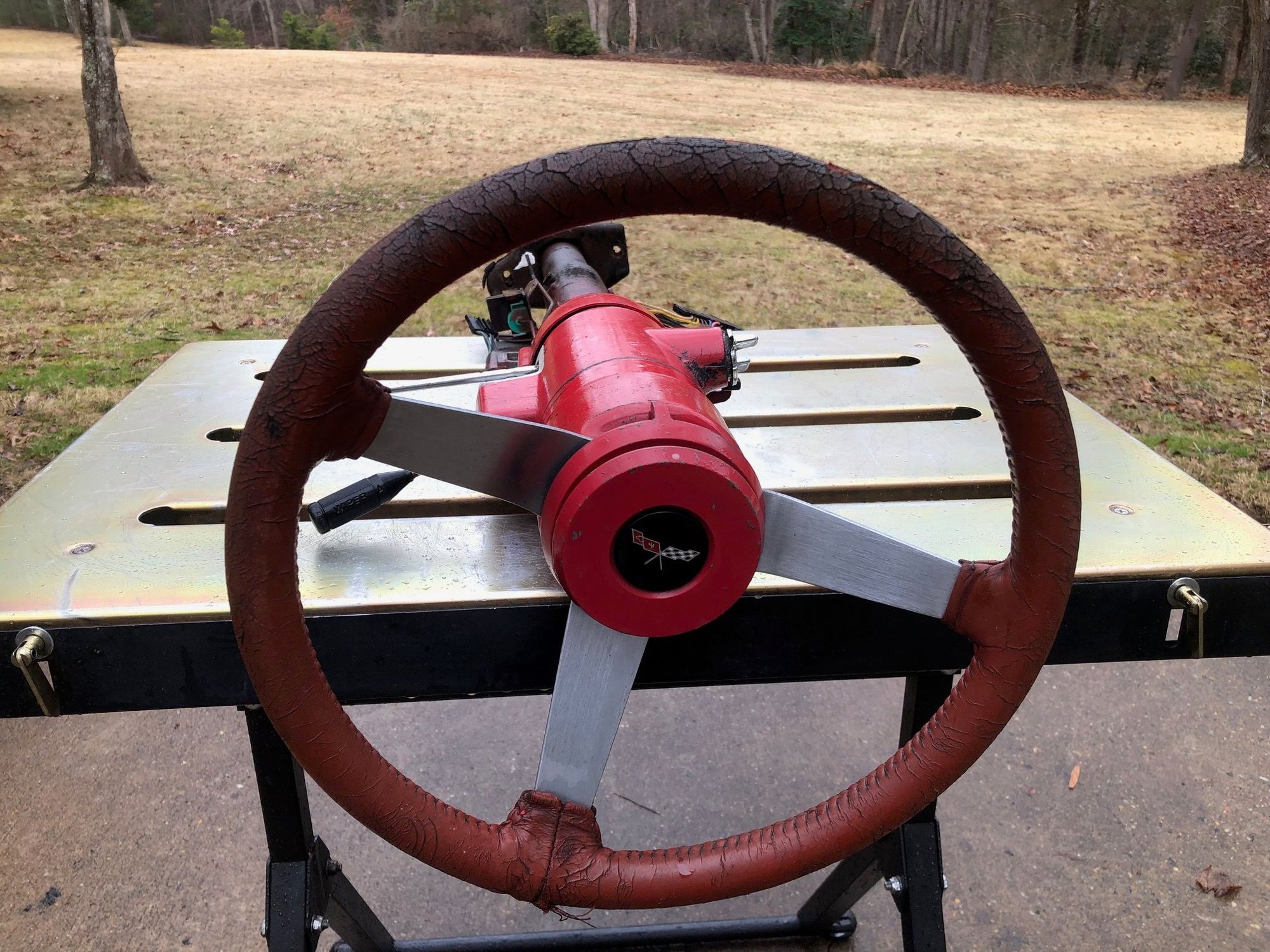 FS (For Sale) SOLD. 1977 Tilt Telescope Steering Column With Wheel CorvetteForum Chevrolet