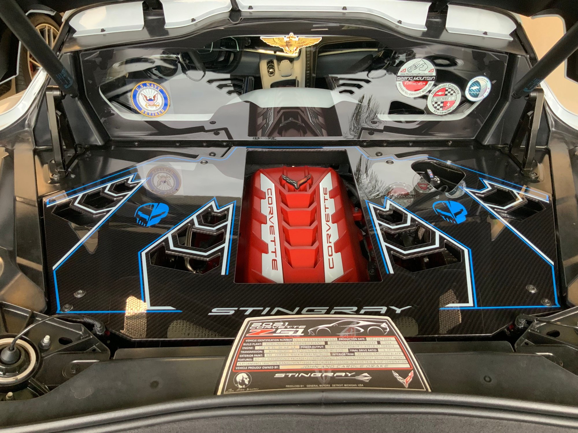 My version of the OEM Engine Appearance Package - CorvetteForum