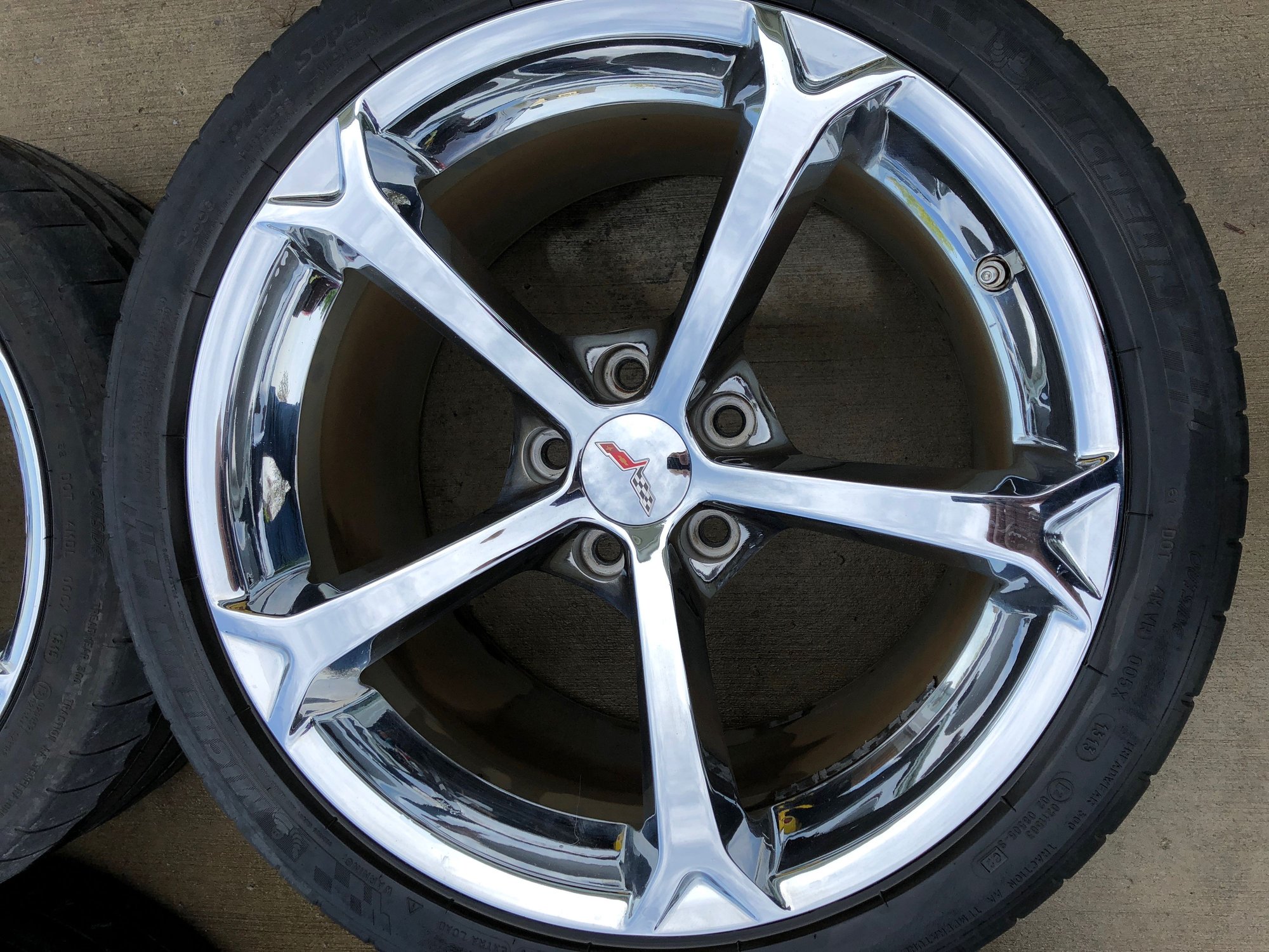 FS (For Sale) C6 Grand Sport OEM Chrome Wheels CorvetteForum Chevrolet Corvette Forum Discussion