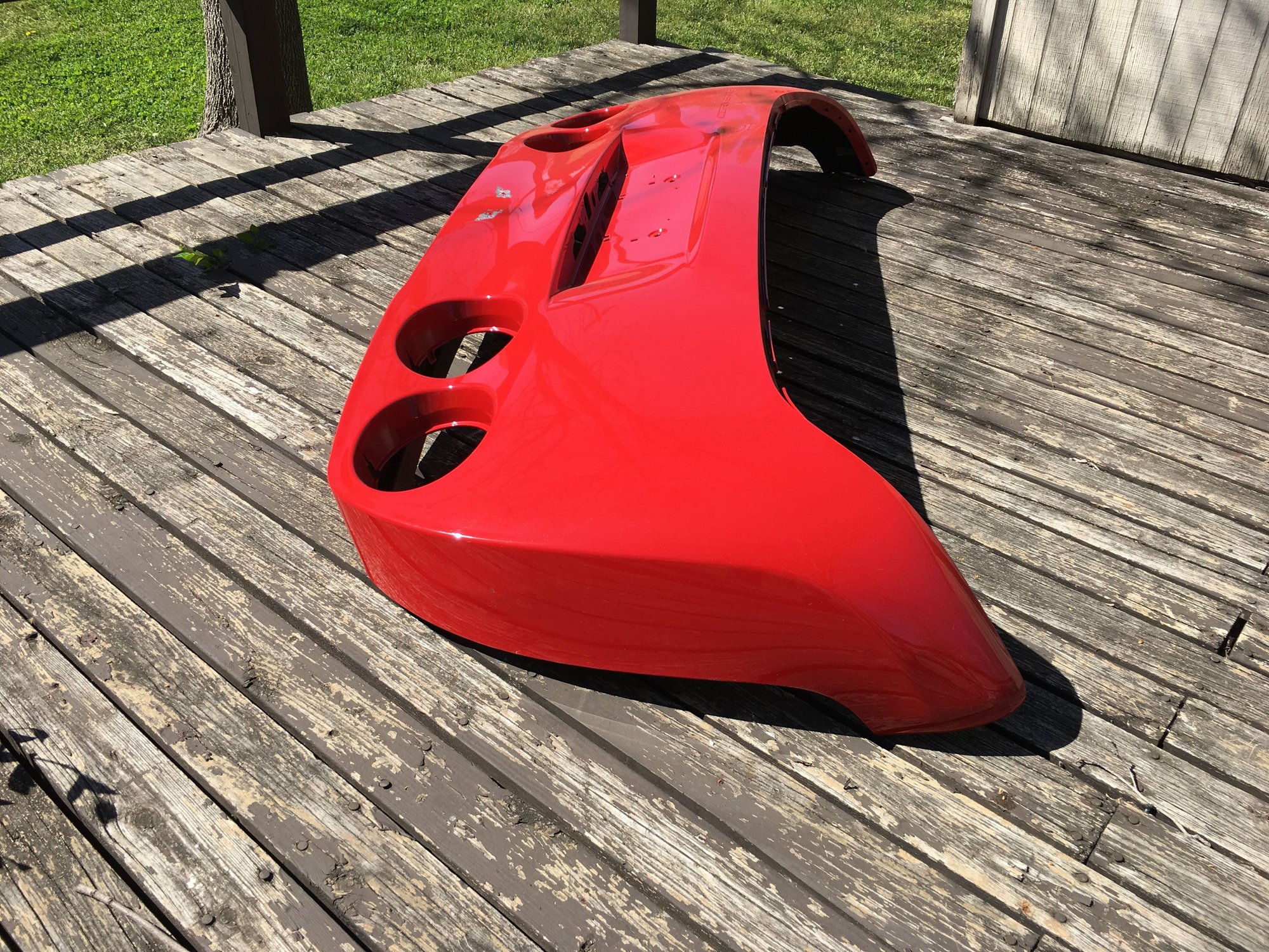 FS (For Sale) victory red rear bumper cover, pick up only Tulsa, OK