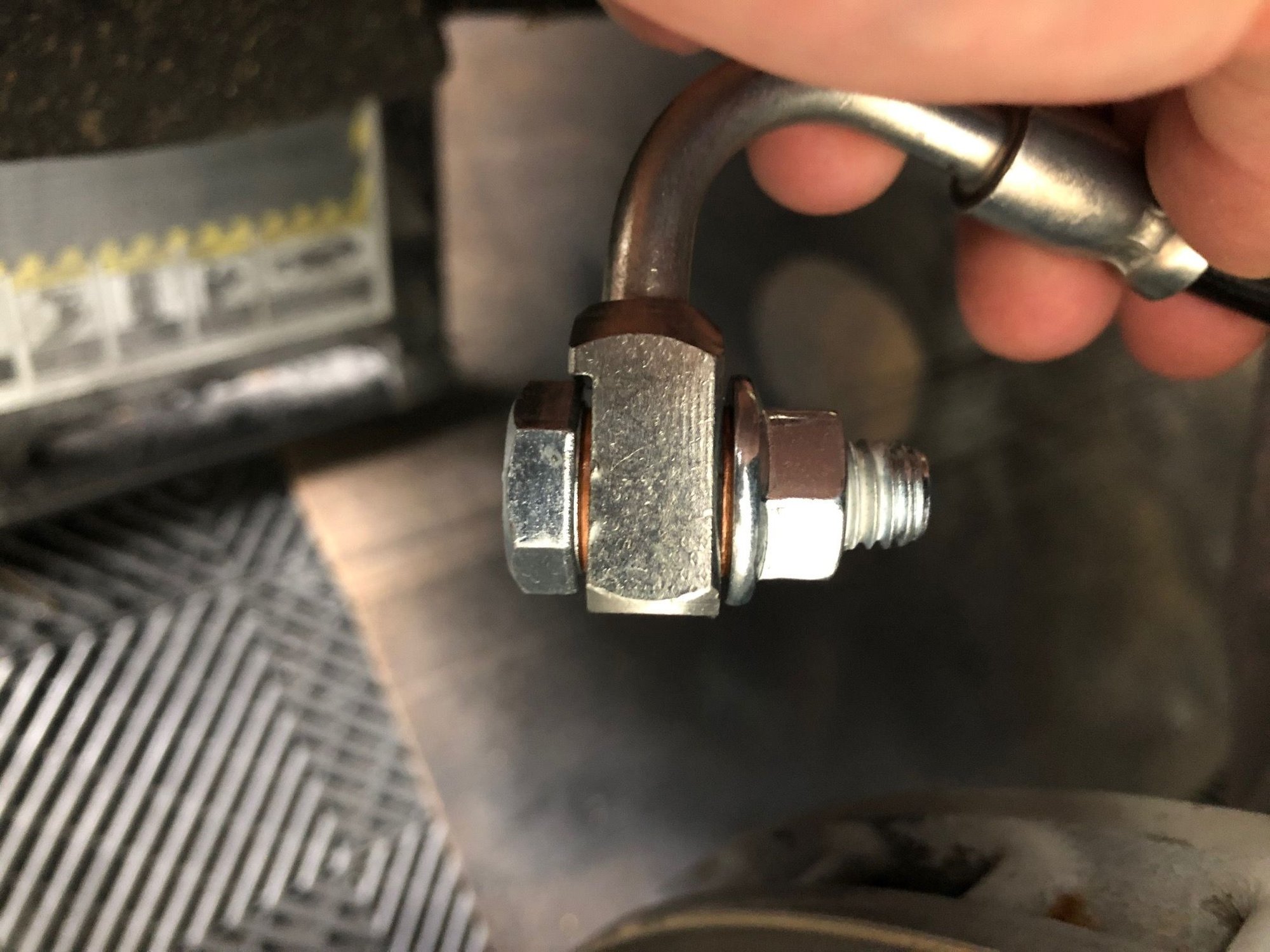 Brake banjo bolt/crush washer size CorvetteForum Chevrolet Corvette