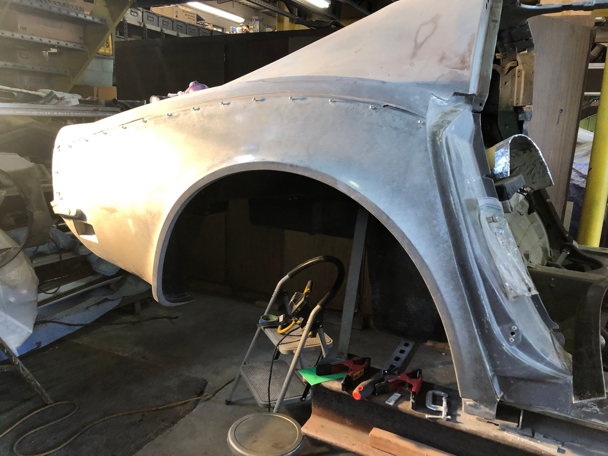 New NOS fender installed. 