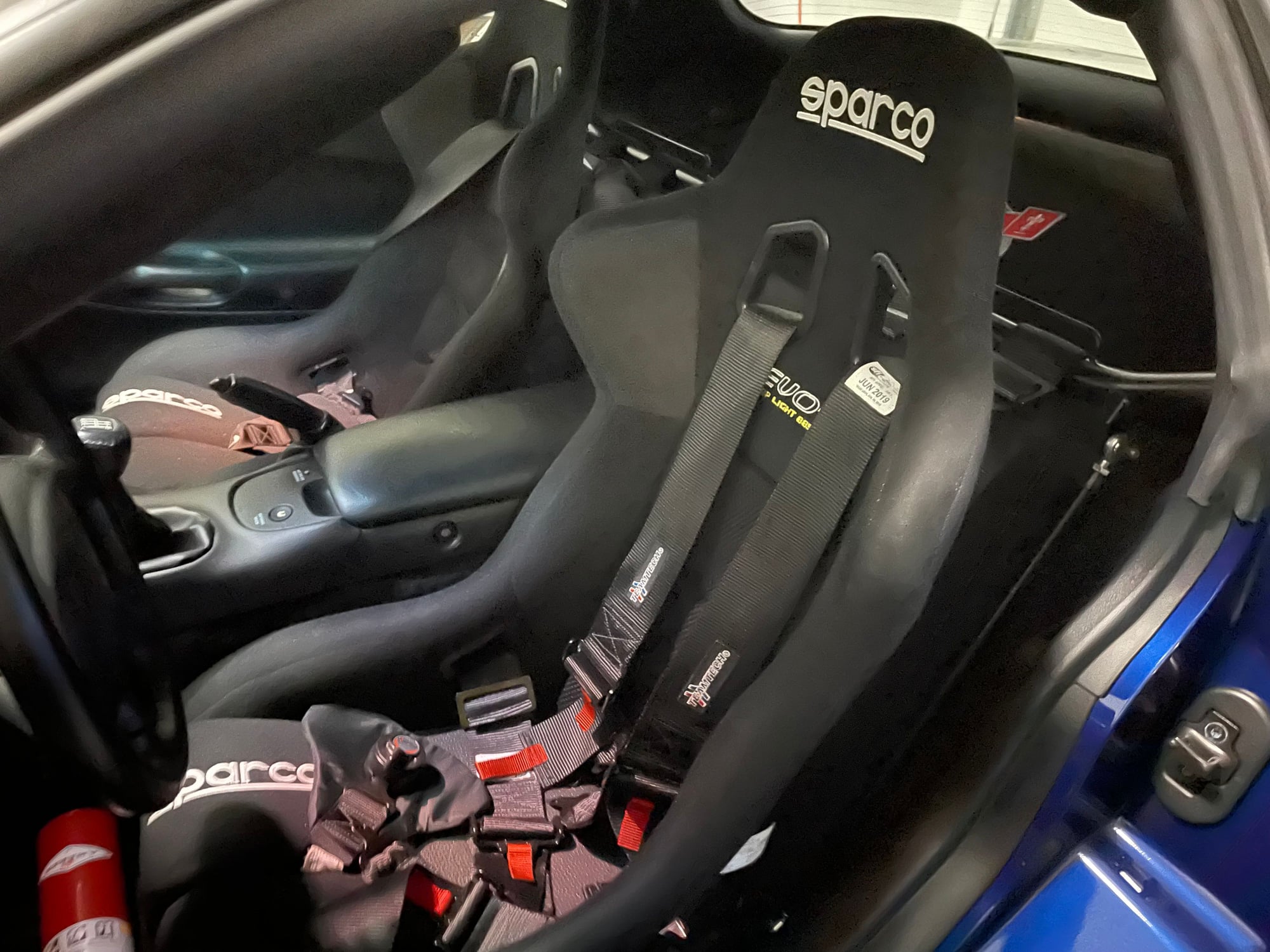 FS (For Sale) Sparco Seats w/5 Point harnesses along with harness bar ...