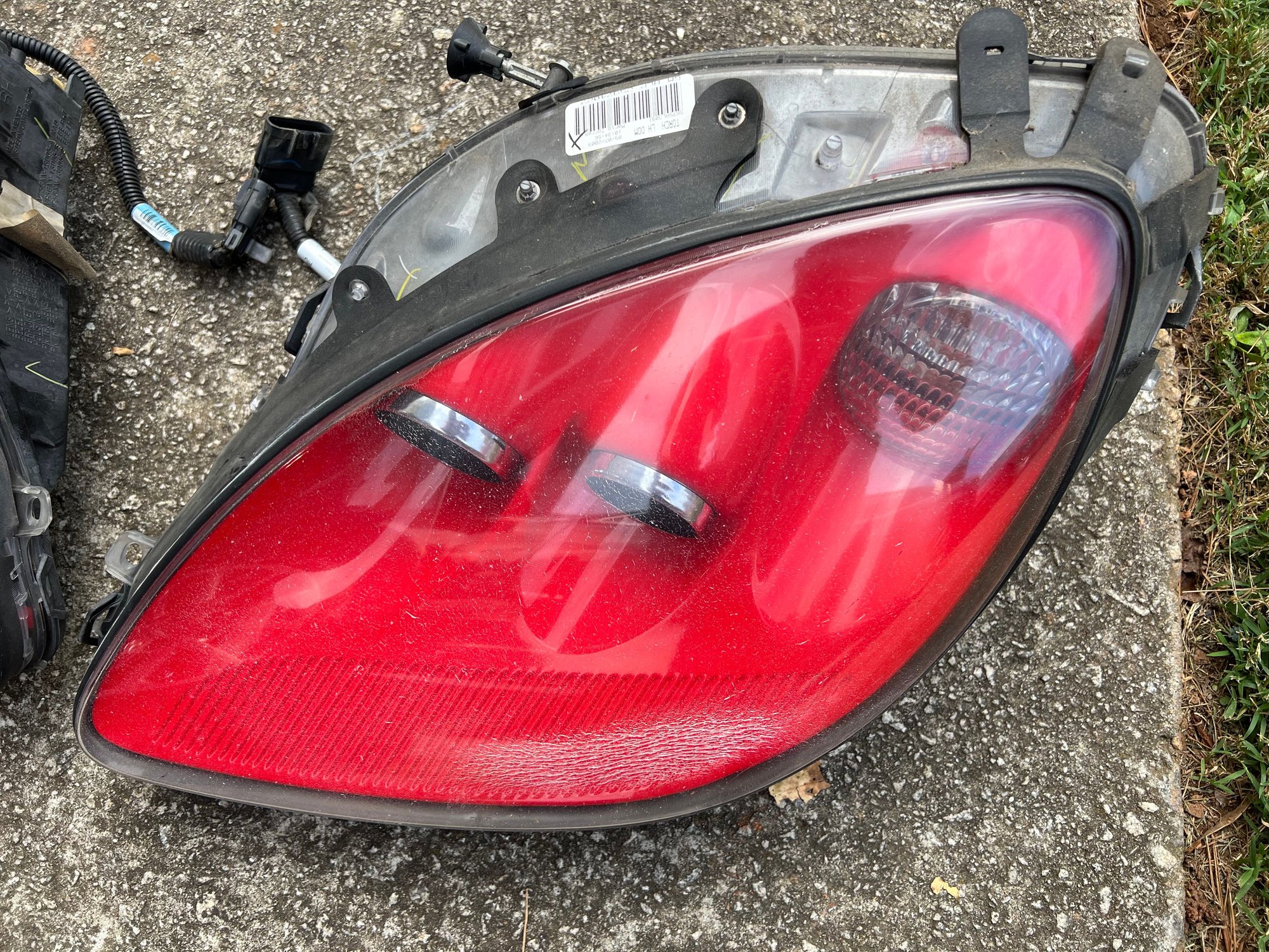 FS (For Sale) Pair of Black Headlights & Pair of Torch Red Headlights