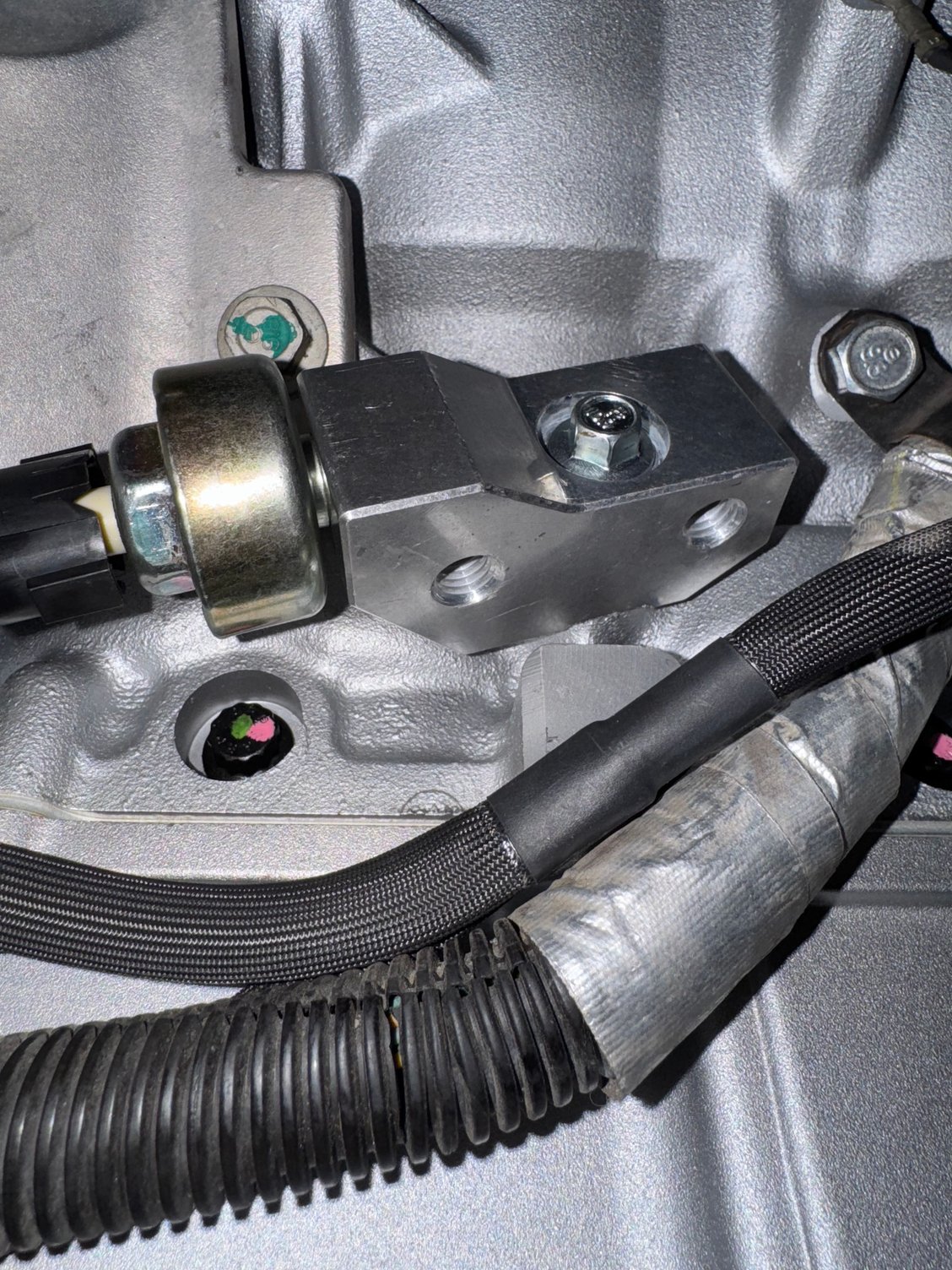 Another shot of the knock sensor 