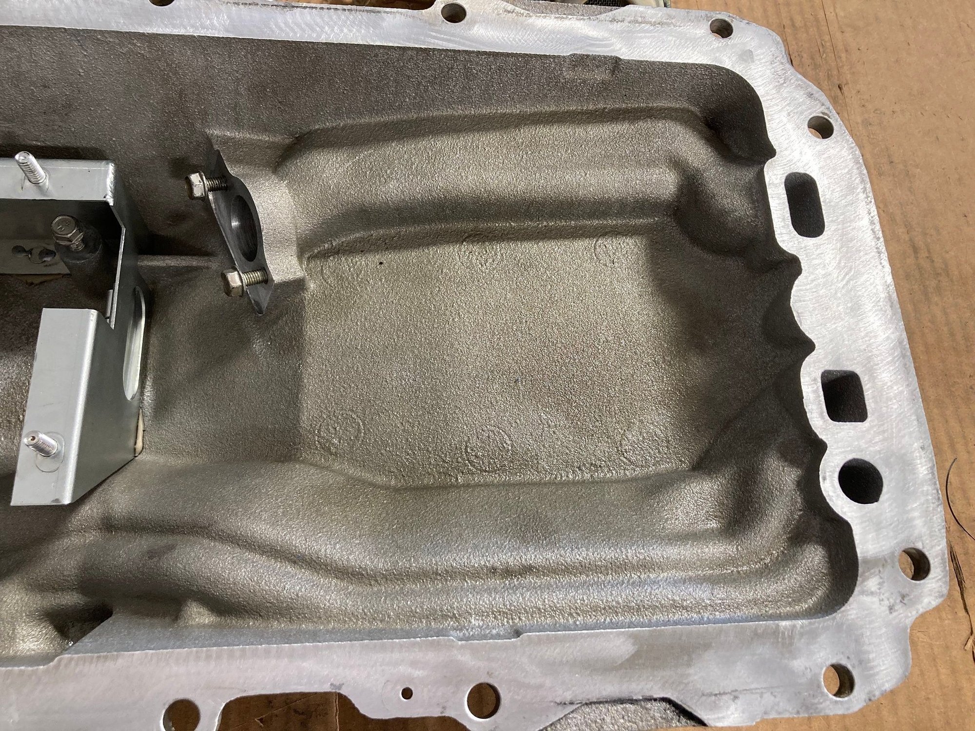 FS (For Sale) GM OEM LS Dry Sump Oil Pan with Aviaid Pan Baffle