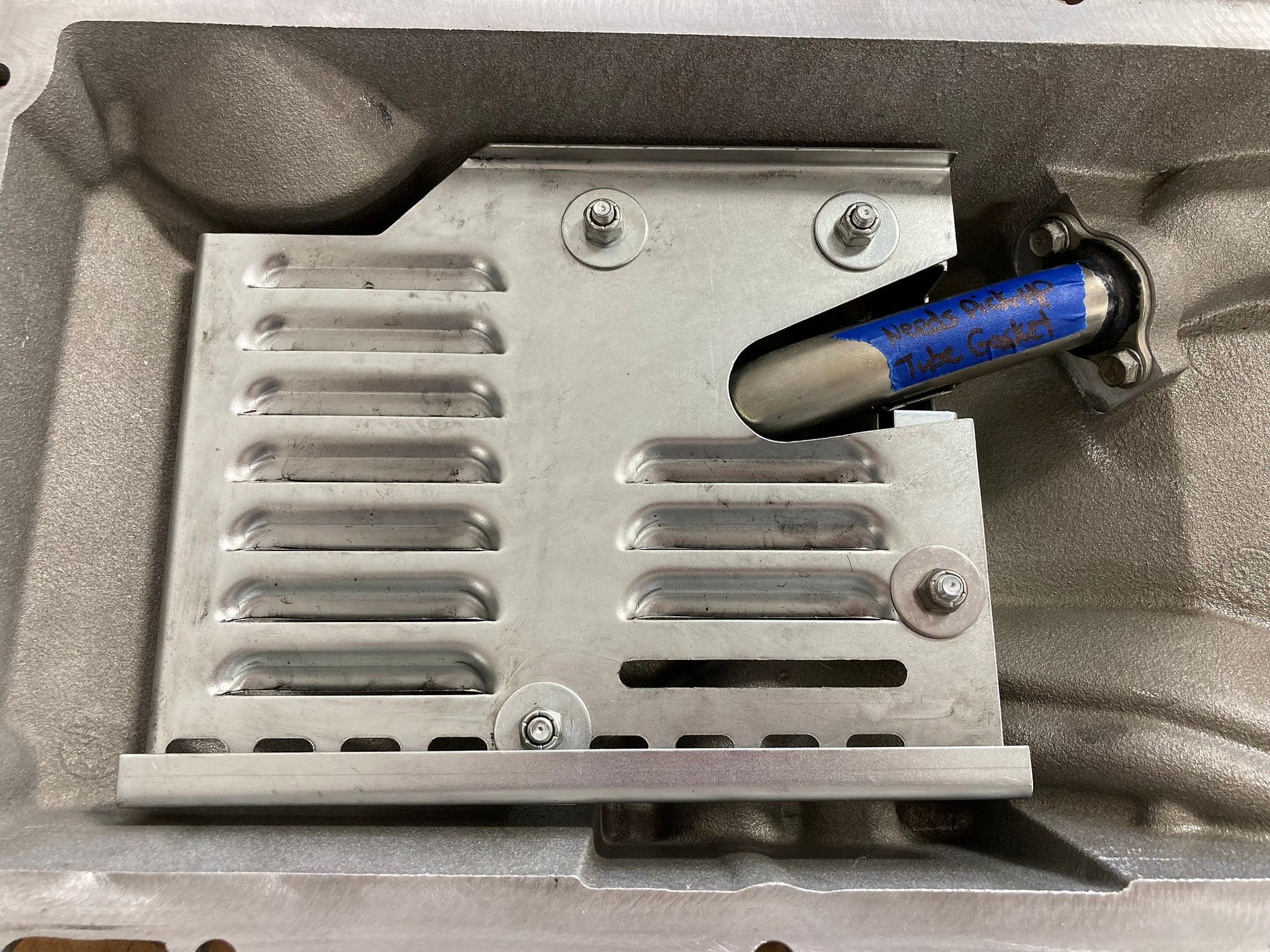 FS (For Sale) GM OEM LS Dry Sump Oil Pan with Aviaid Pan Baffle