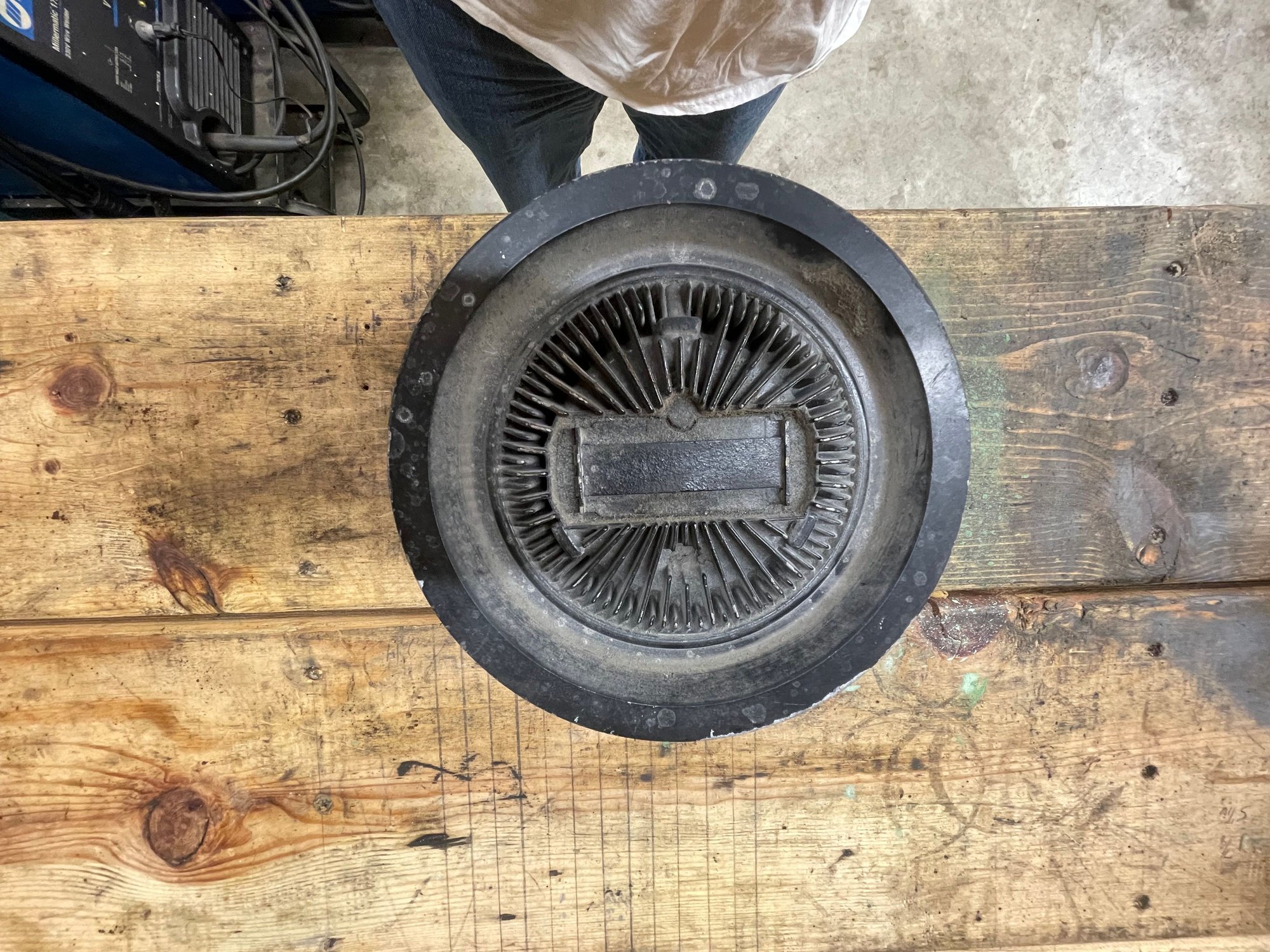 1971-1974 Corvette Reproduction Schwitzer Style Fan Clutch - Big Block - CA main image 1
