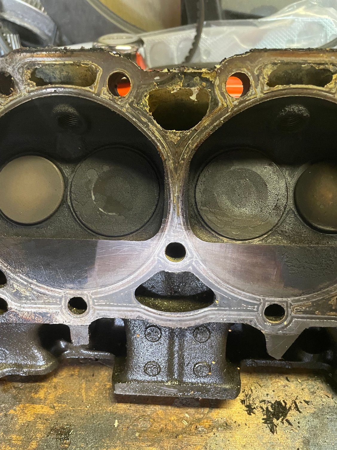 I think it�s just carbon deposit and grease