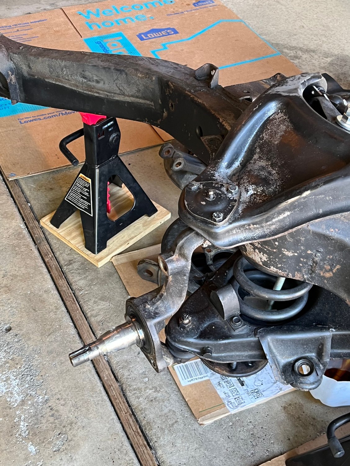 Front Coil Spring Removal CorvetteForum Chevrolet Corvette Forum