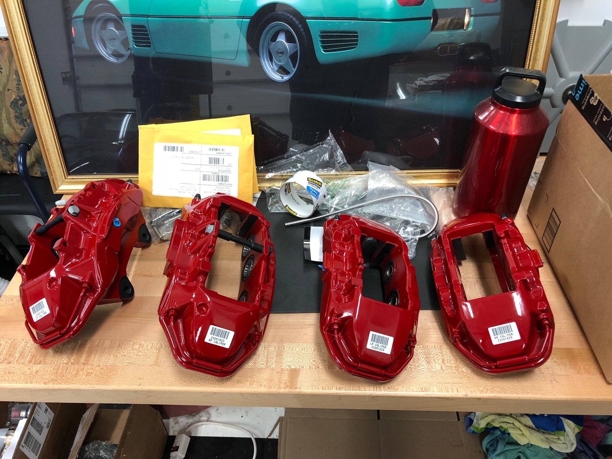 C7/Z06/Z07 Carbon Ceramic Rotors Brake Pad Choice Not OEM