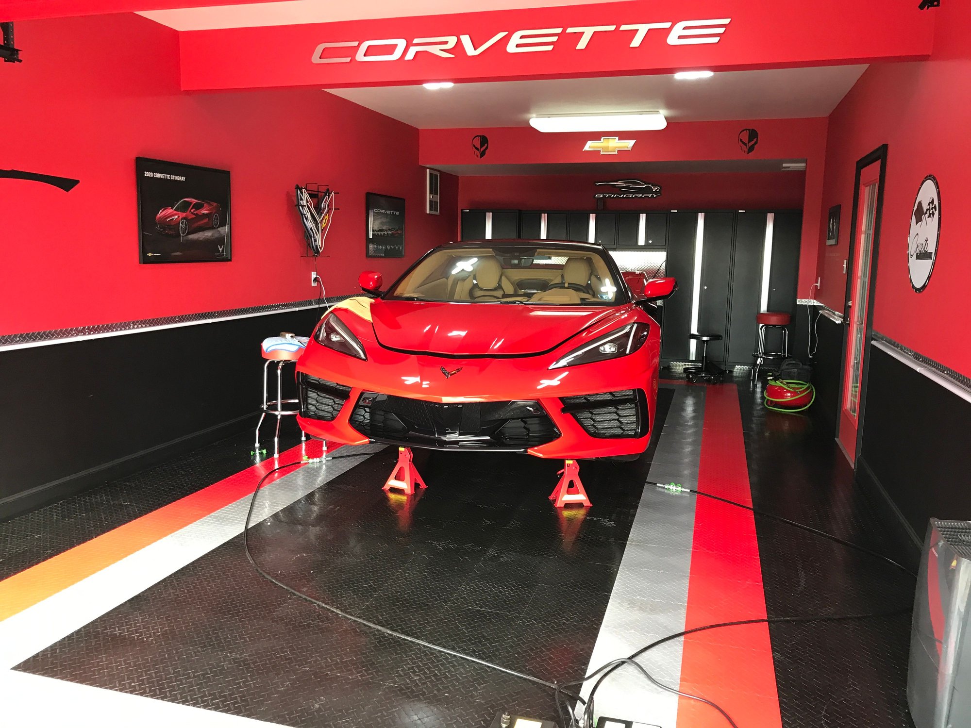 Any Cool Corvette Garage Ideas CorvetteForum Chevrolet Corvette