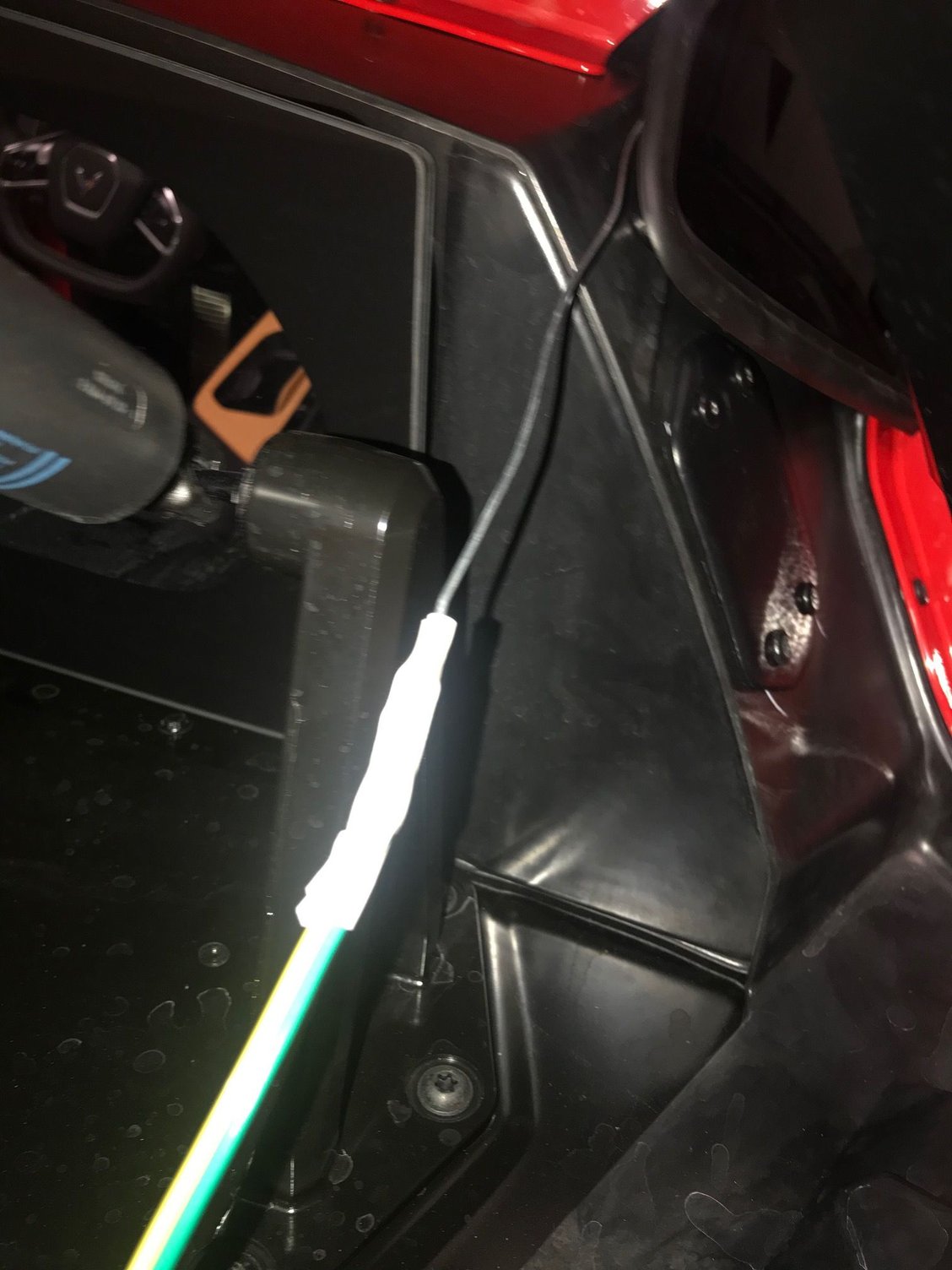 C8 Corvette DIY engine LED light installation CorvetteForum