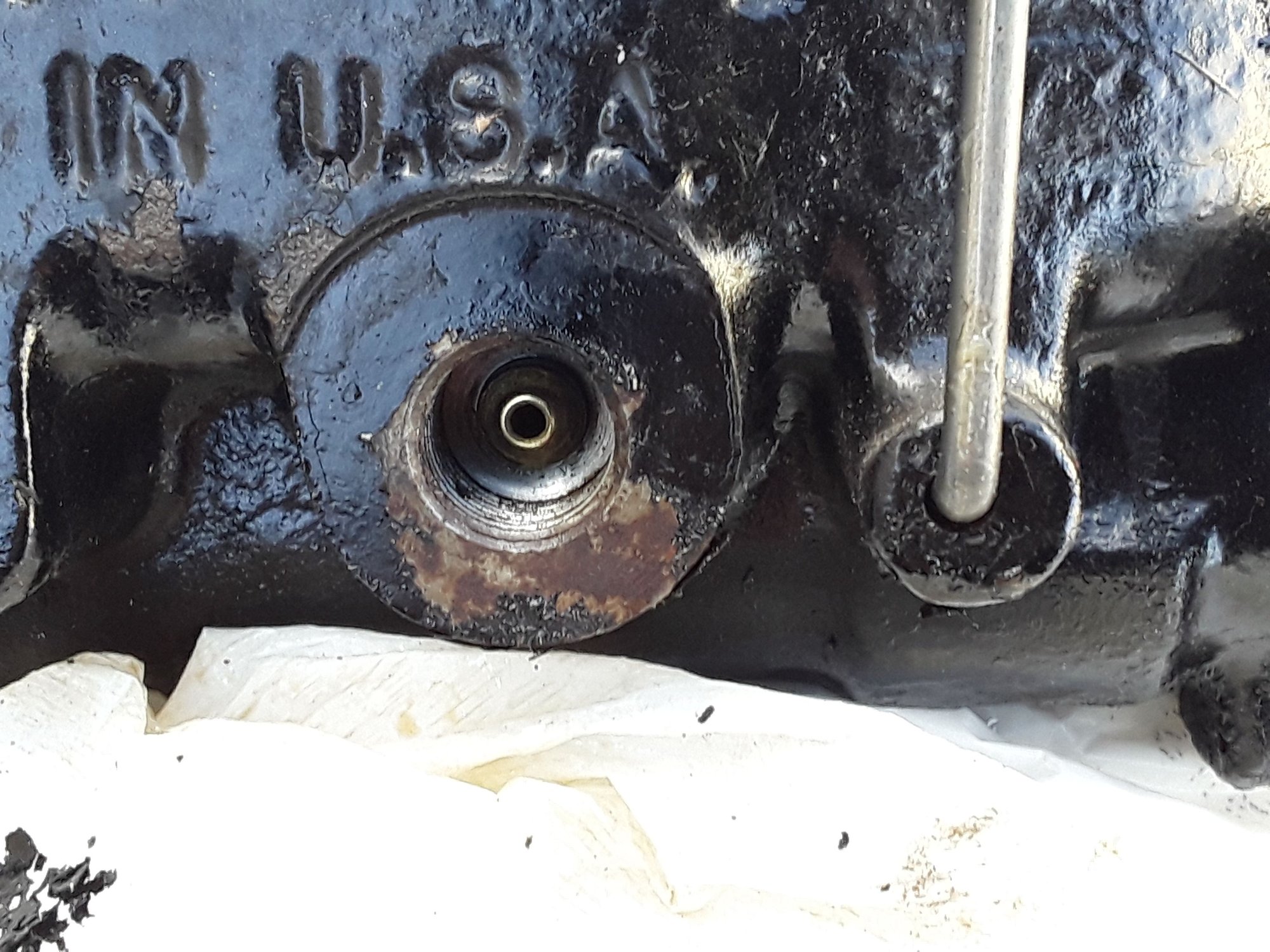 Master Cylinder brake line fitting leak.. CorvetteForum Chevrolet