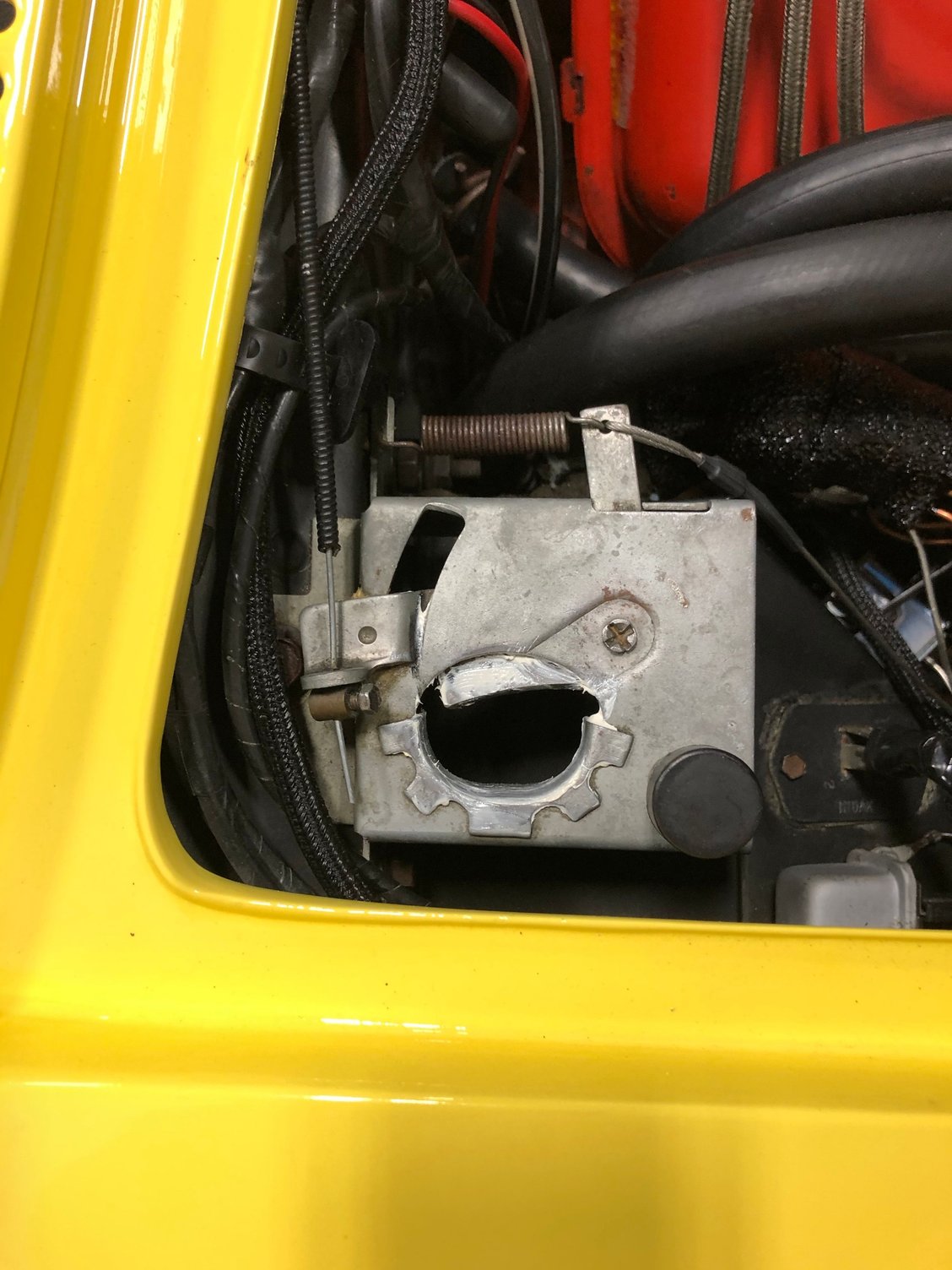 C2 hood release cable CorvetteForum Chevrolet Corvette Forum Discussion