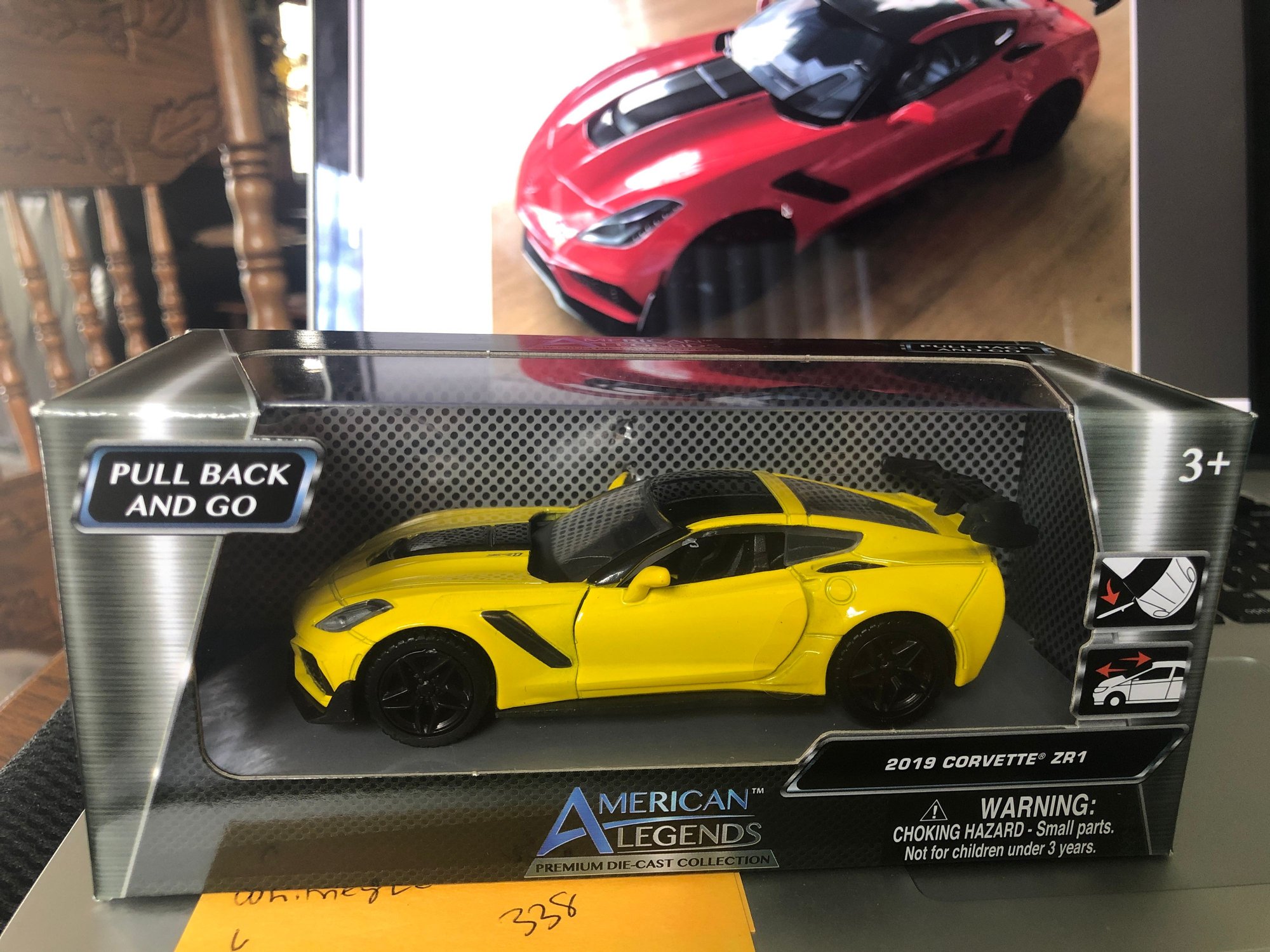 2019 corvette zr1 diecast model