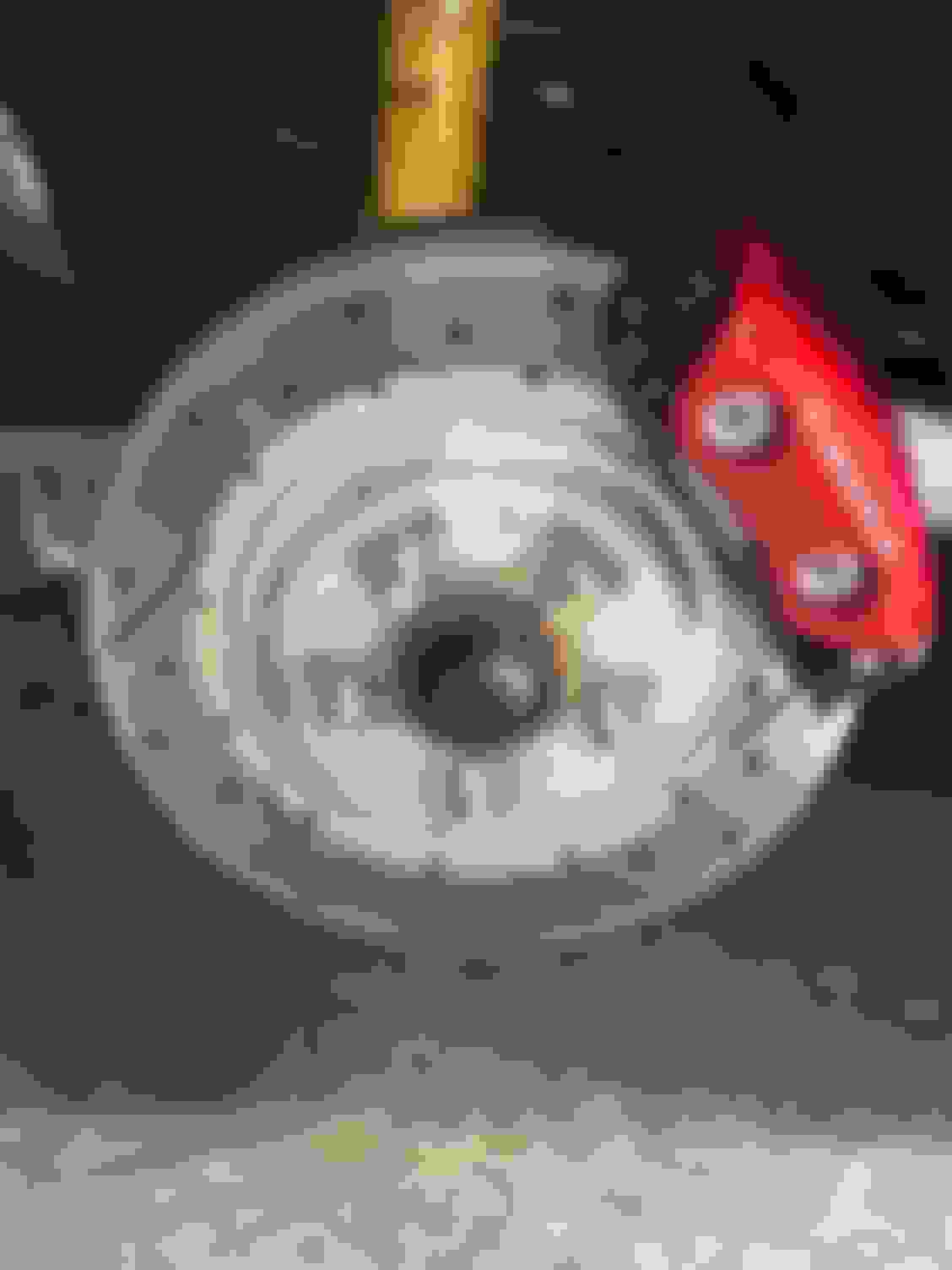 Painting Rotor Hats With a Paint Brush NO SPRAY?? CorvetteForum Chevrolet Corvette Forum