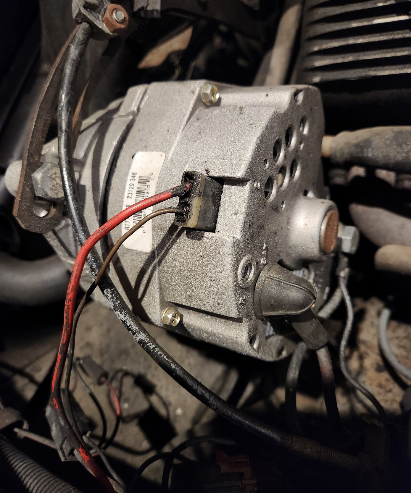 1982 collector edition crank but no start negative cable gets hot on