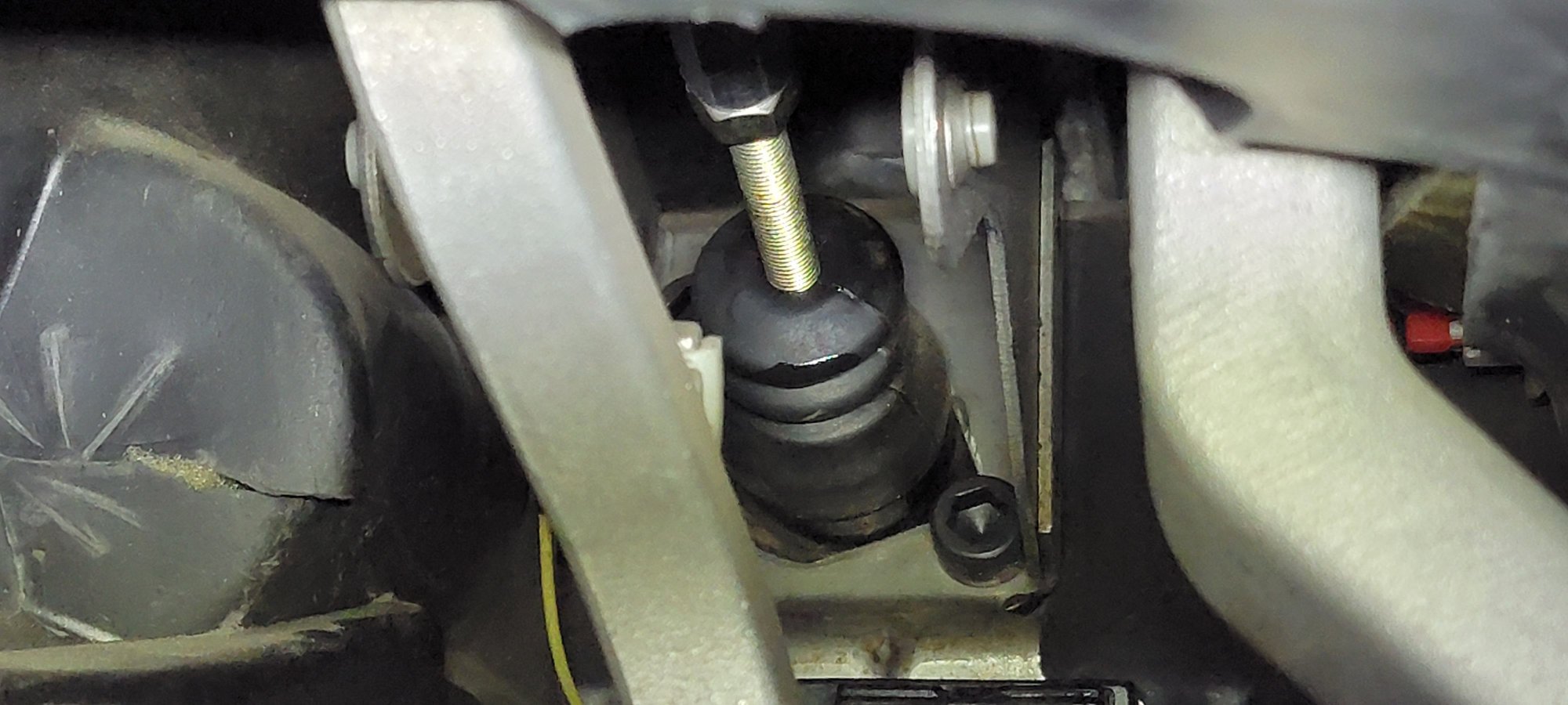 Tick clutch master slave leaking from interior CorvetteForum