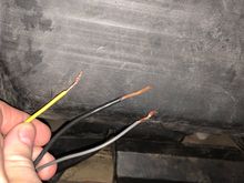Factory radio wires