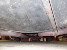 Don't know why the driver's side is slightly lower than the passenger's side.