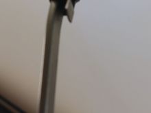 To remove the complete wiper blade assembly, it is spring loaded to hold a small knob on the arm to the assembly. Flex the assembly enough to disengage the knob and pull.