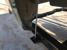 Threaded rod sure helps and yes I turned this bushing over too.