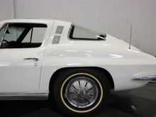 This is the coupe I bought. Notice the classic mid-year belt line that passes unbroken just above the rear wheel. I think this is one of the most distinctive and beautiful parts of the body style.