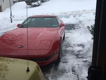 Rain.....no.    Snow.....yes