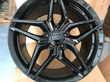 C7 ZR1 Black gloss MRR Wheels for C5 Corvettes