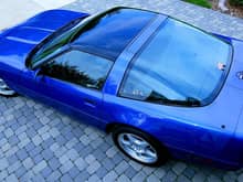 1994 Corvette Coupe. Admiral Blue. Black Int.