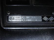 Original W code 454