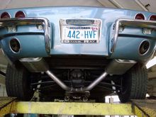 No spare tub in my car, Magnaflow mufflers. 