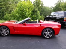 2008 Victory Red 3LT Convertible