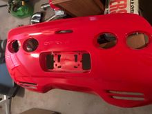 Note the sagging below the vents, particularly on the right.