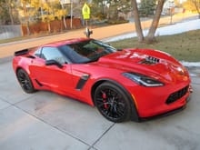 2015  Z06 with Z07 ground effects and upgrade, Auto 8