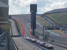 Turn one looks very imposing. Looks even steeper in person.